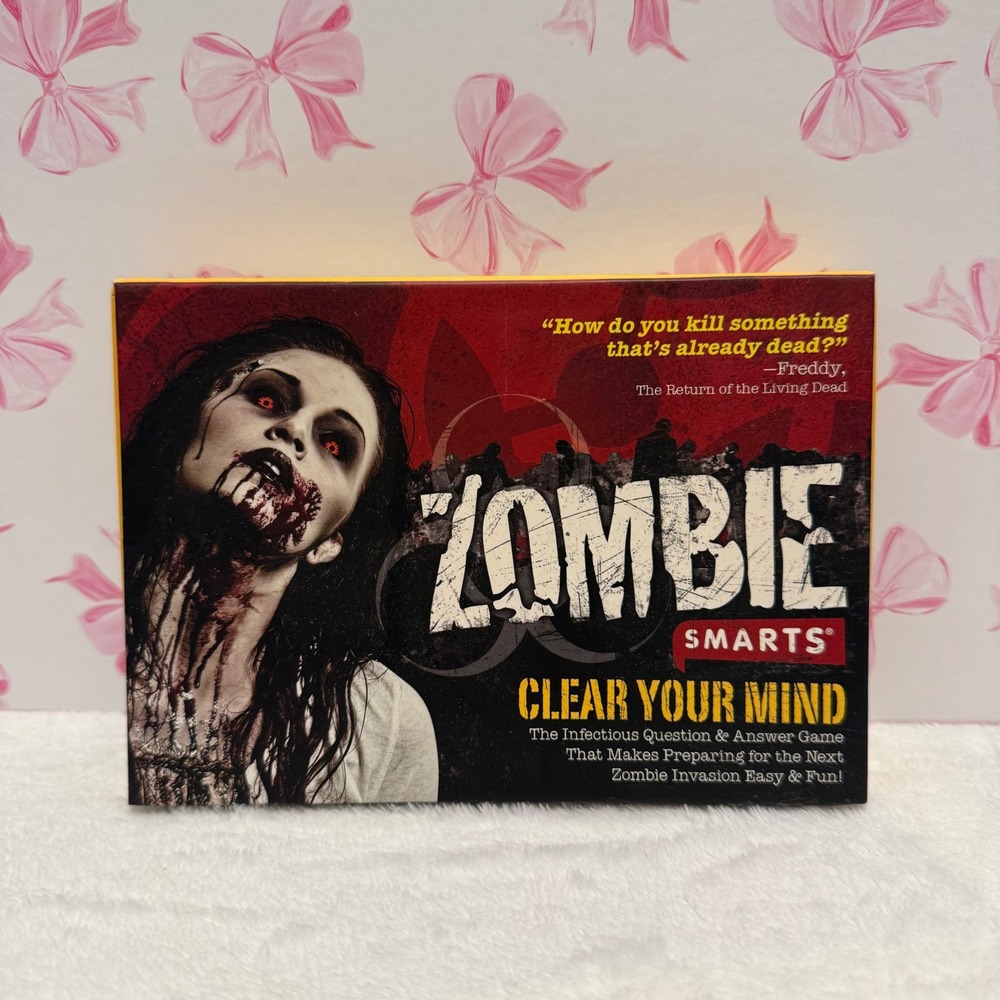 Zombie Smarts Clear‎ Your Mind Question Answer Game NIB